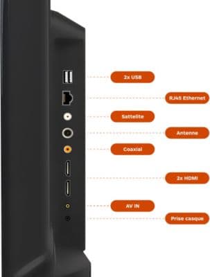 TV LED ESSENTIELB 32HD-A7000 Android TV-32 pouces (80cm) - Image 5
