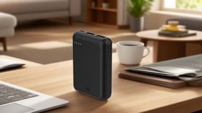Batterie externe ESSENTIELB 10000 MAH USBC NOIR - Image 7