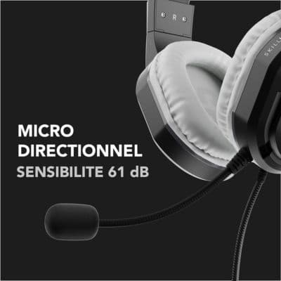 Casque gamer SKILLKORP H5 NOIR Access - Image 4