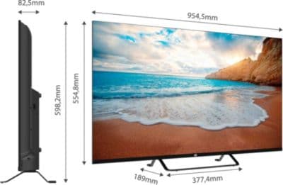 TV QLED ESSENTIELB 43QLED306-43 pouces (109cm) - Image 2