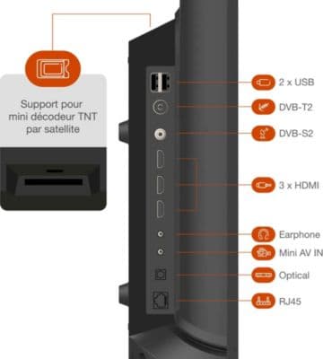 TV LED ESSENTIELB 24DLED544 12V VIDAA - Image 3