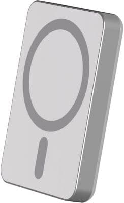 Batterie externe FORCE POWER 5000mAh MagSafe 15W argent - Image 1