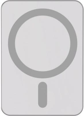 Batterie externe FORCE POWER 5000mAh MagSafe 15W argent - Image 2