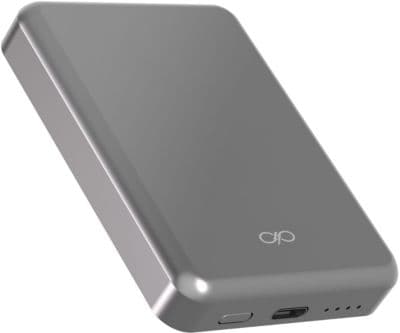 Batterie externe FORCE POWER 5000mAh MagSafe 15W argent - Image 3