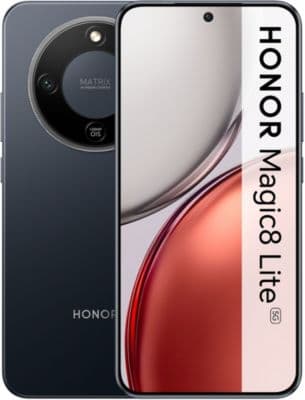 Smartphone HONOR Pack Magic8 Lite Noir 256Go+Earbuds X8i - Image 3