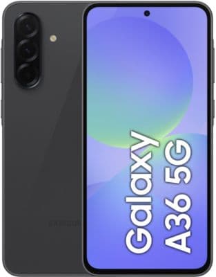 Smartphone SAMSUNG Pack A36 Noir 128Go 5G + Coque silicone - Image 2