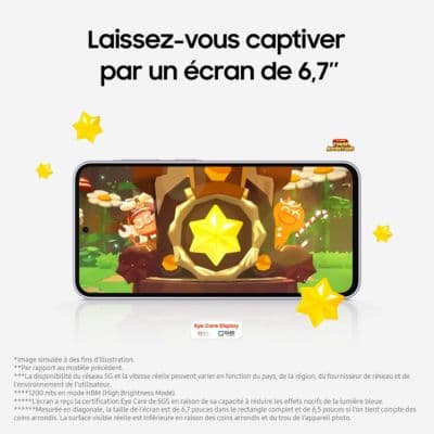 Smartphone SAMSUNG Pack A36 Noir 128Go 5G + Coque silicone - Image 9