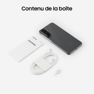 Smartphone SAMSUNG Pack A56 Noir 128Go + Fit 3 - Image 6
