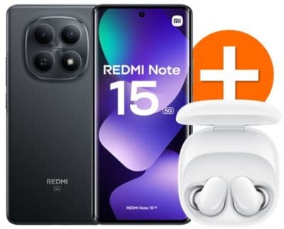 Smartphone XIAOMI Pack Redmi Note 15 256Go 5G + Coque + Buds6 Play - Image 1