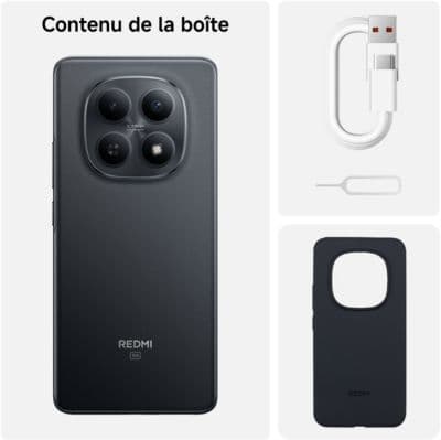 Smartphone XIAOMI Pack Redmi Note 15 256Go 5G + Coque + Buds6 Play - Image 8