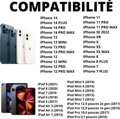 Ecouteurs PHONILLICO pour iPhone 14/13/12/11/SE/XR/X/8/7 - Image 2