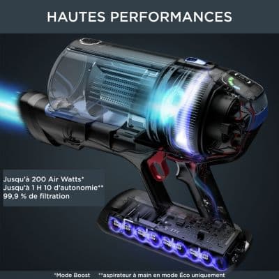 Aspirateur balai ROWENTA X Force Flex 14.60 Aqua Auto YY5508FE - Image 3