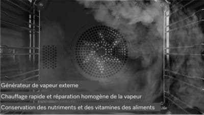 Four encastrable fonction vapeur MIELE DGC 7351 BlackLine - Image 7