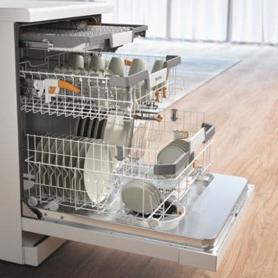 Lave vaisselle 60 cm MIELE G 7042 SC Blanc AutoDos - Image 2