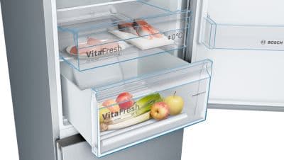 Réfrigérateur combiné BOSCH KGN36VLED Série 4 VitaFresh - Image 2