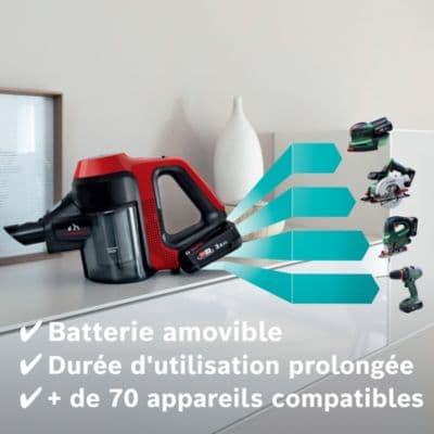 Aspirateur balai BOSCH Unlimited ProAnimal BCS711PET - Image 5