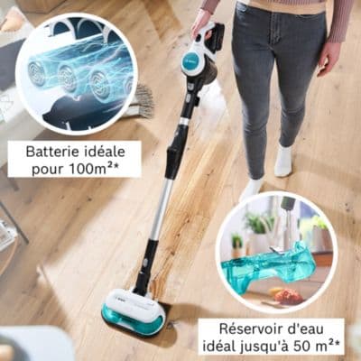 Aspirateur balai BOSCH BCS71HYG4 Unlimited 7 ProHygienic - Image 9