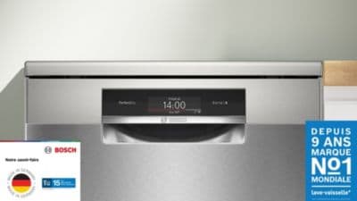 Lave vaisselle 60 cm BOSCH SMS8TCI04E, Série 8, Zeolith - Image 2