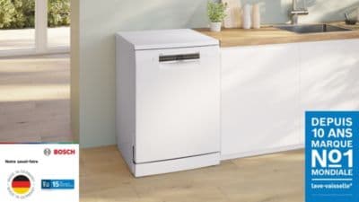 Lave vaisselle 60 cm BOSCH SMS6ZCW10E, SERENITY, Séchage Zeolith - Image 2
