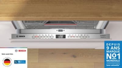 Lave vaisselle encastrable BOSCH SMV4ECX28F, SERENITY, Série 4, Silence Plus - Image 2