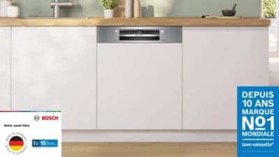 Lave vaisselle encastrable BOSCH SMI4ECS28F Serenity - Image 2