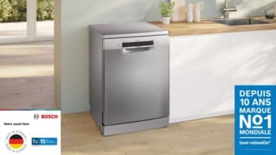 Lave vaisselle 60 cm BOSCH SMS4ECI28F Série 4 SERENITY Silence Plus - Image 2