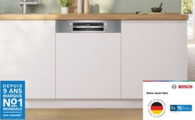 Lave vaisselle encastrable BOSCH SMI4ECS35E Serenity - Image 2