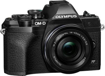 Appareil photo Hybride OLYMPUS E-M10 Mark IV + Pancake 14-42mm Noir - Image 2