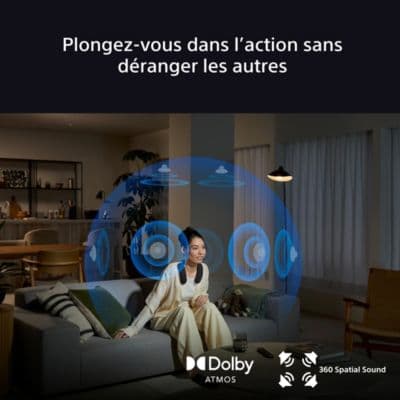 Casque SONY Tour de cou BRAVIA Theatre U Noir - Image 2
