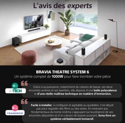 Barre de son SONY Theatre System 6 - Image 2