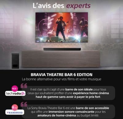 Barre de son SONY Theatre Bar 6 Edition - Image 2