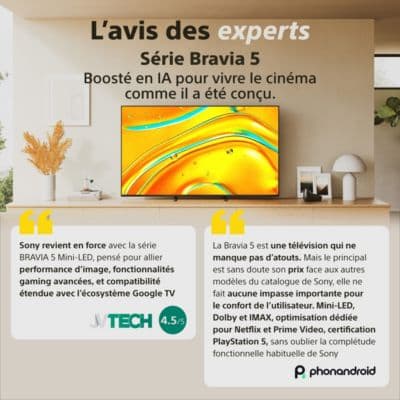TV Mini Led SONY 98BRAVIA5 IA XR (248cm) - Image 2