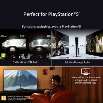 TV LED SONY 65BRAVIA3 PlayStation Remote (164cm) - Image 2