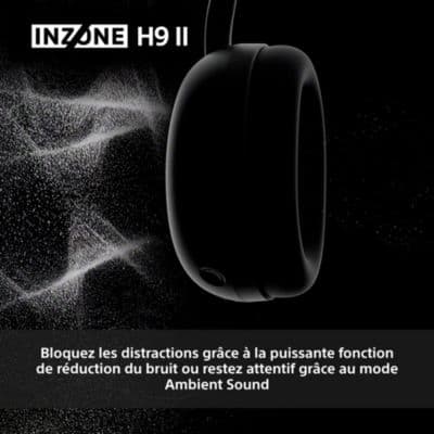 Casque gamer SONY INZONE H9 II Noir - Image 6