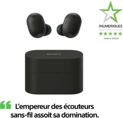 Ecouteurs SONY WF-1000XM6 Noir - Image 1
