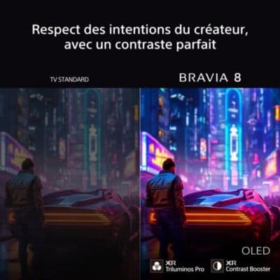 TV OLED SONY 65BRAVIA8 Acoustic Surface (164cm) - Image 3