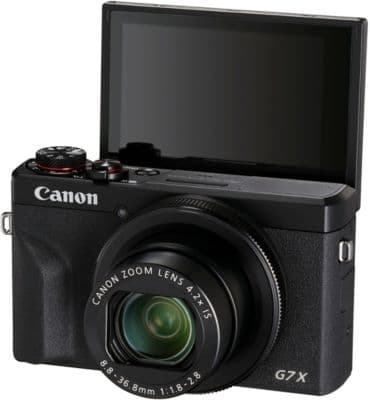 Appareil photo Compact CANON Powershot G7X Mark III Noir - Image 5
