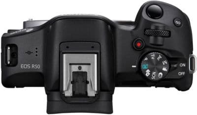 Appareil photo Hybride CANON EOS R50 Noir - Boitier nu - Image 4