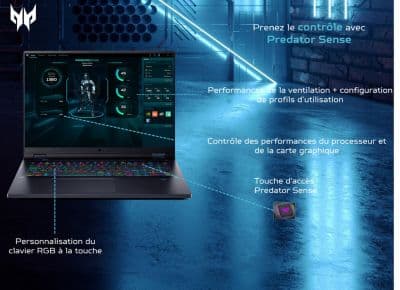 PC Gamer ACER Predator Helios Neo 18 PHN18-72-98QQ - Image 3