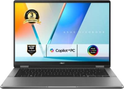 Ordinateur portable ASUS Vivobook 14 Flip TP3407SA-QL005W Copilot+PC - Image 1