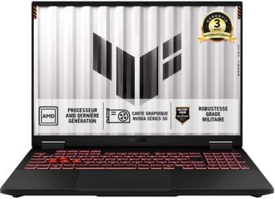 PC Gamer ASUS Tuf 16" WUXGA 165Hz AMD Ryzen 9 8940HX Nvidia GeForce RTX 5060 32 Go RAM DDR5 SSD 1 To