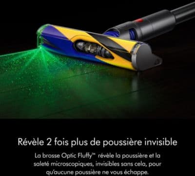 Aspirateur balai DYSON V15 Detect Fluffy - Image 3