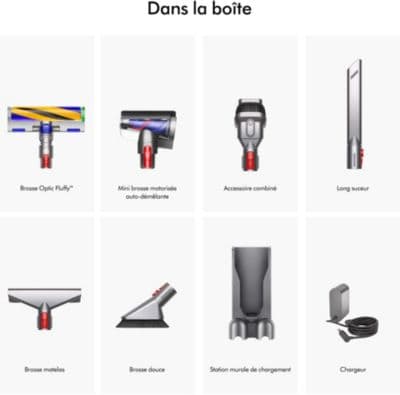 Aspirateur balai DYSON V15 Detect Fluffy - Image 5