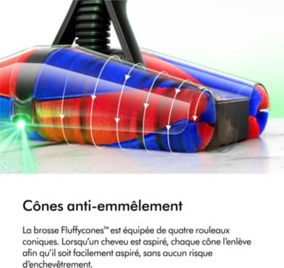 Aspirateur balai DYSON PencilVac Fluffycones - Image 8