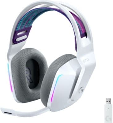 Logitech Casque gamer LOGITECH G733 Lightspeed White