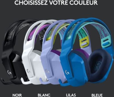 Casque gamer LOGITECH G733 Lightspeed White - Image 7