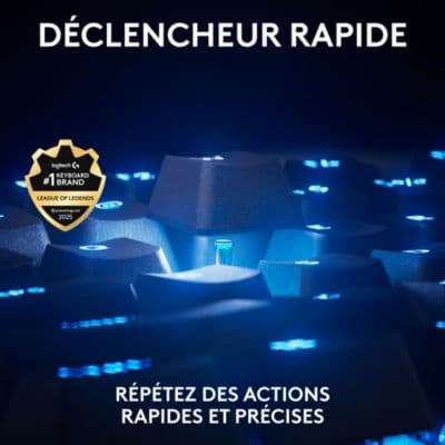 Clavier gamer LOGITECH G Pro X TKL Rapid  Noir - Image 3