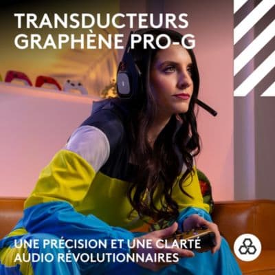 Casque gamer LOGITECH G Astro A50  LIGHTSPEED Noir - Image 3