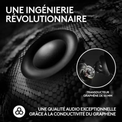 Casque gamer LOGITECH G PRO X 2 Lightspeed + Support - Image 4