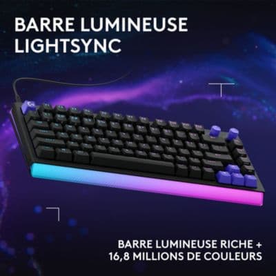 Clavier gamer LOGITECH G512 X 75 Noir - Image 8